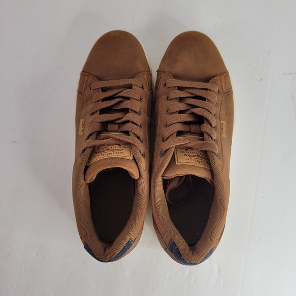 Levi's 501 Brown Sneakers Men's Size 7.5 - Picture 6 of 8